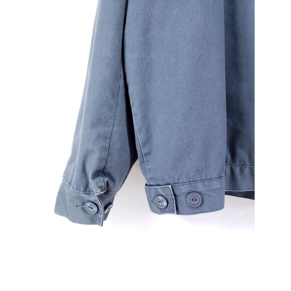 Aramark Mens Lined Work Jacket 1XLL Gray Polyester Cotton Blend - Picture 3 of 7